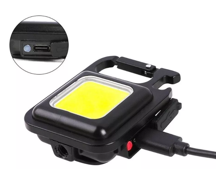 "Luz Portátil para Aventuras: Linterna de Camping Multiusos" 🏕💡🔦
