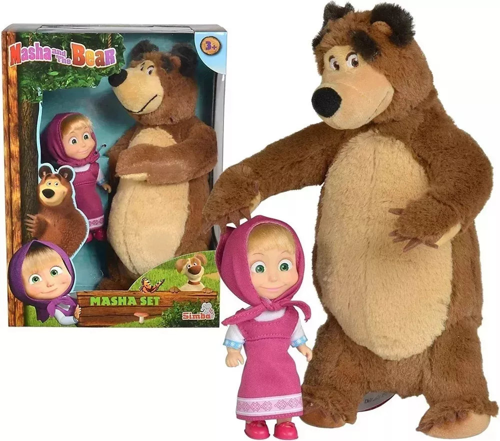 Masha y el Oso peluche