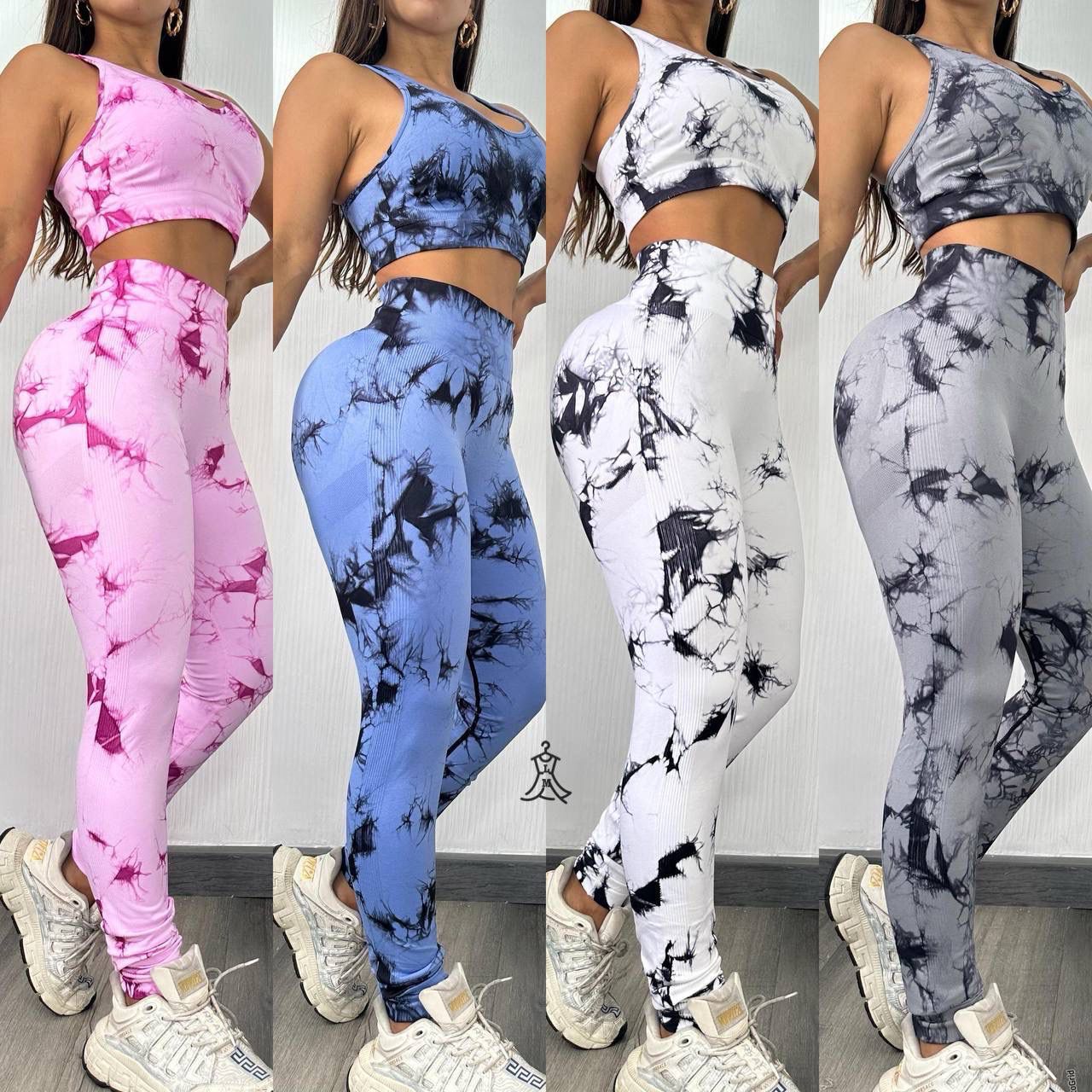 Legging Deportiva Levanta Cola Tie Dye Im07